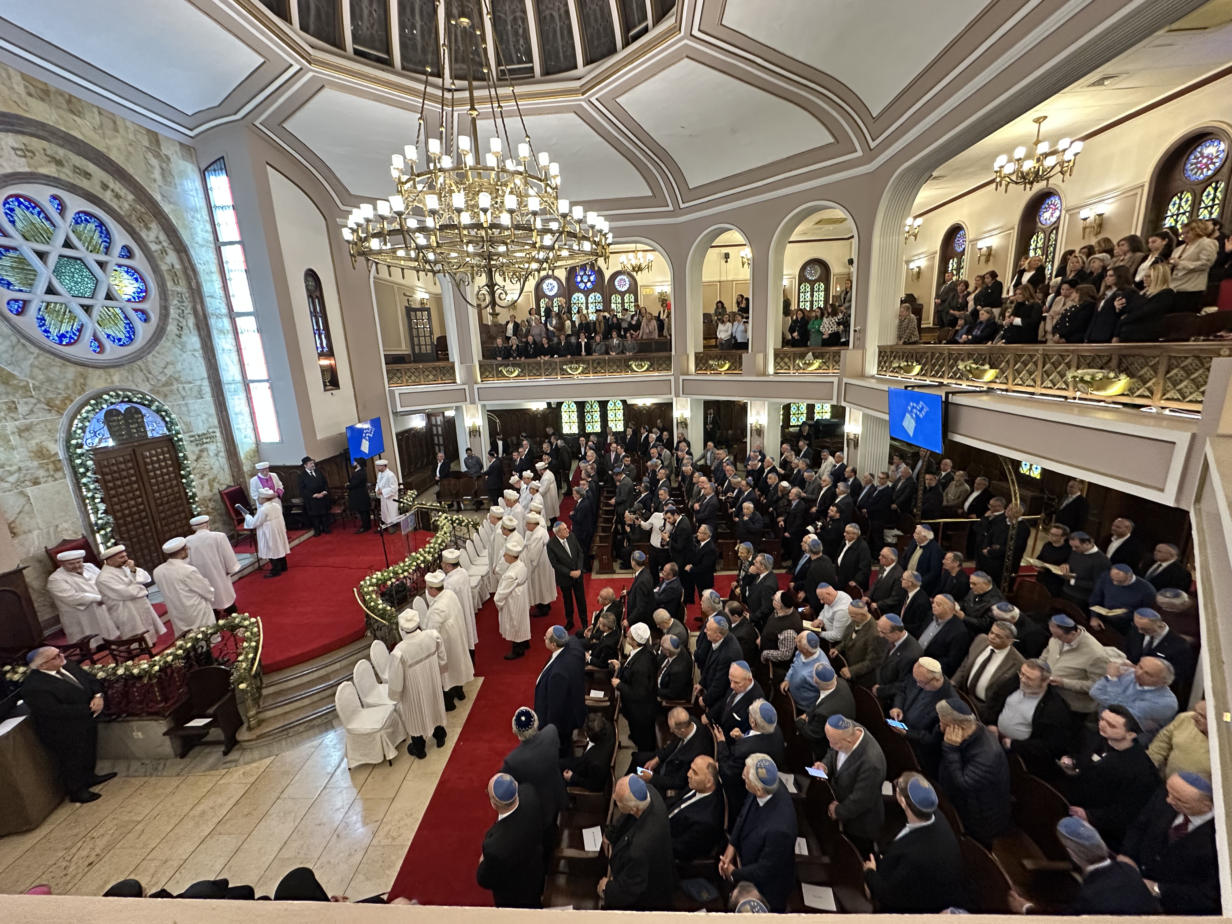 Hahambaşı Rav David Sivi'nin göreve kutsama töreni yapıldı